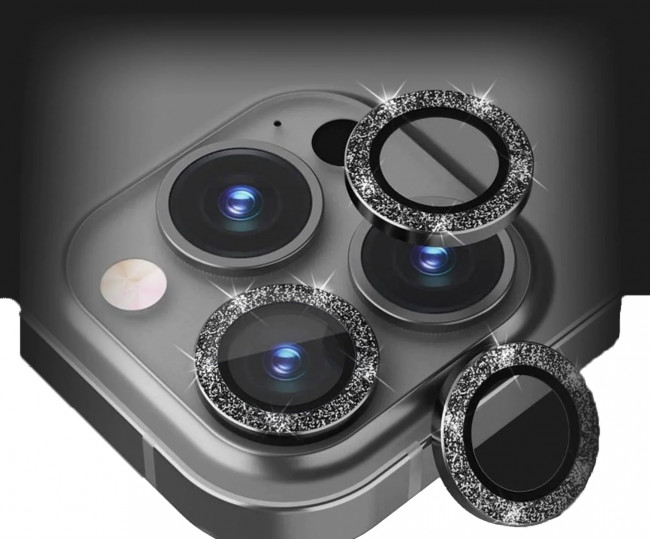 Захисне скло для камери iLera Crystal Lens iPhone 13 Pro/13 Pro Max Graphite